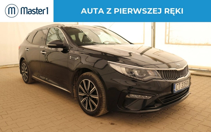 Kia Optima cena 73850 przebieg: 139726, rok produkcji 2019 z Gąbin małe 154